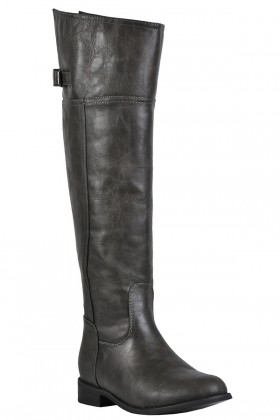 Grey Riding Boots, Cute Fall Boots, Cute Riding Boots