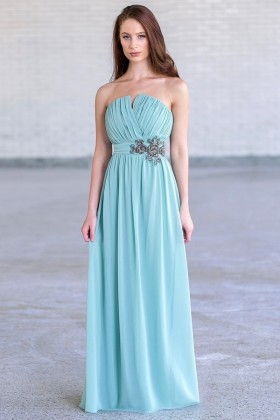 Sage Green Maxi Bridesmaid Dress